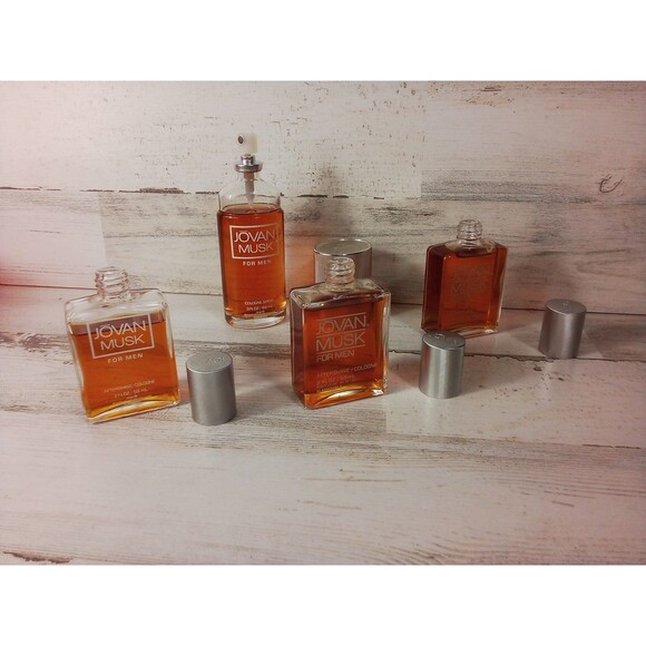 Jovan Musk 3 Oz. Spray With 3 Aftershave Splash (2 Oz.)  New - Picture 8 of 12
